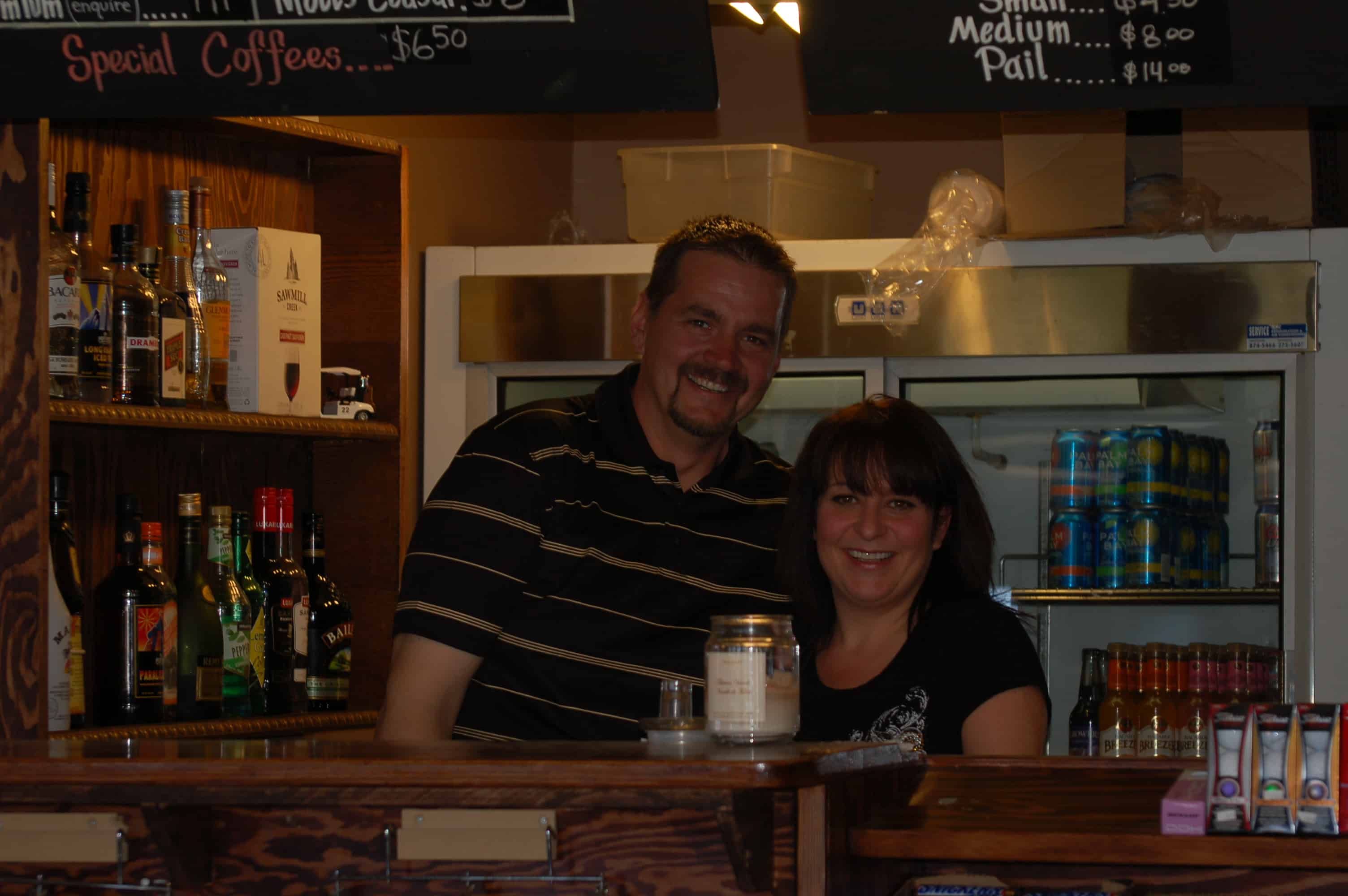 Melanie and John Rigsby, owners of Farmington Fairways