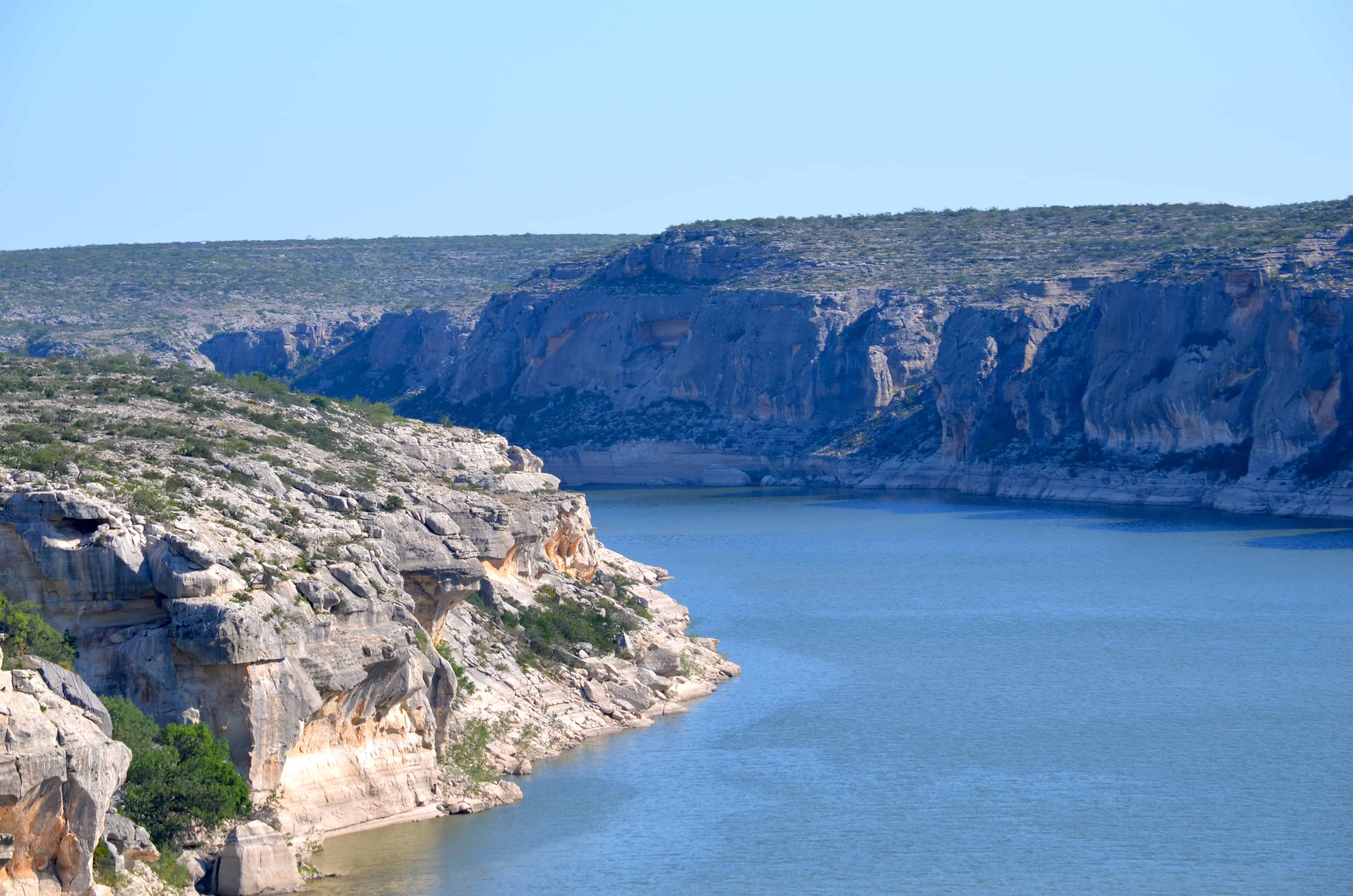 The Rio Grande crossing at El Paso, Texas, on the drive west