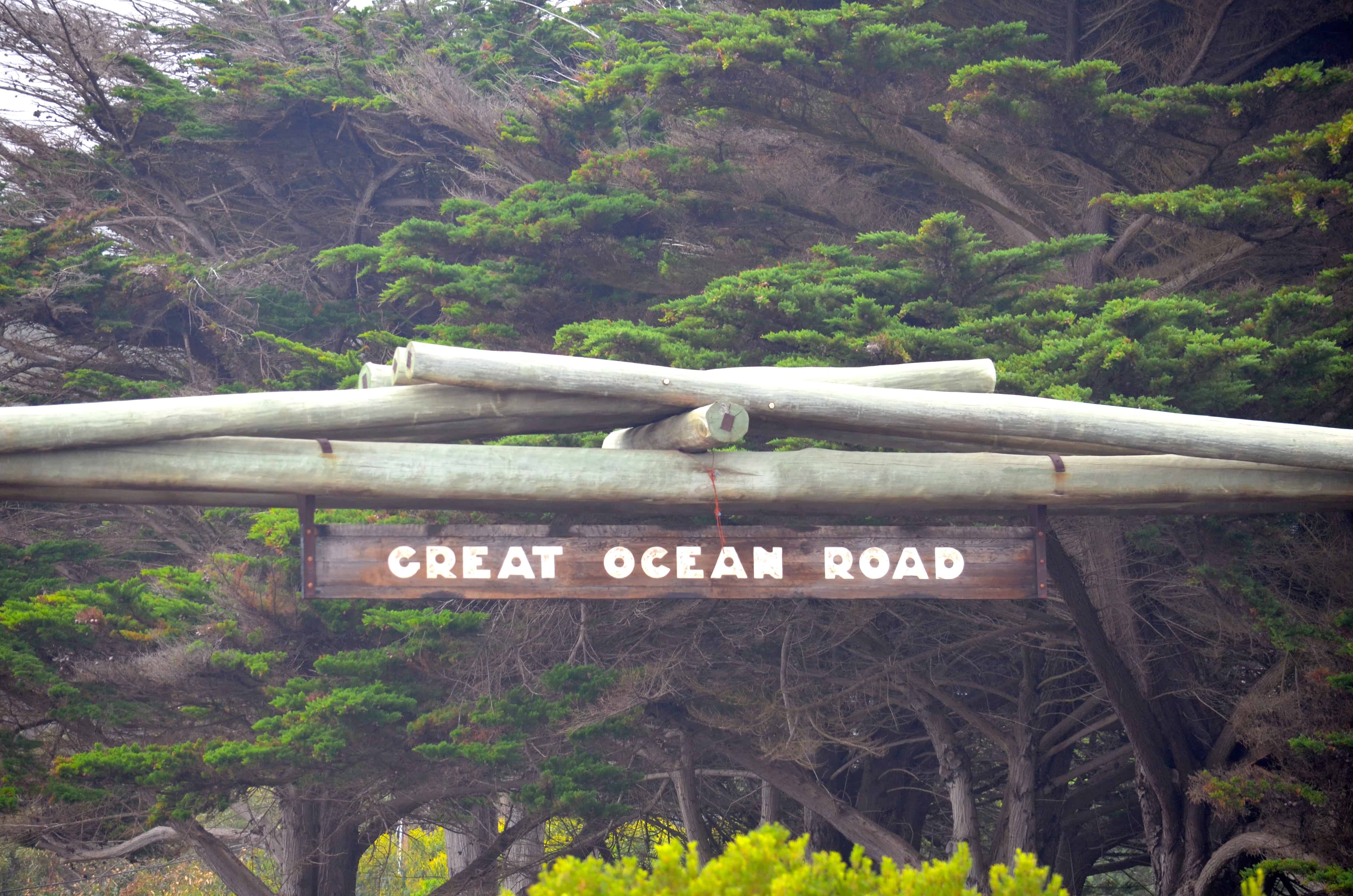 The Great Ocean Drive coastline, Victoria, Australia