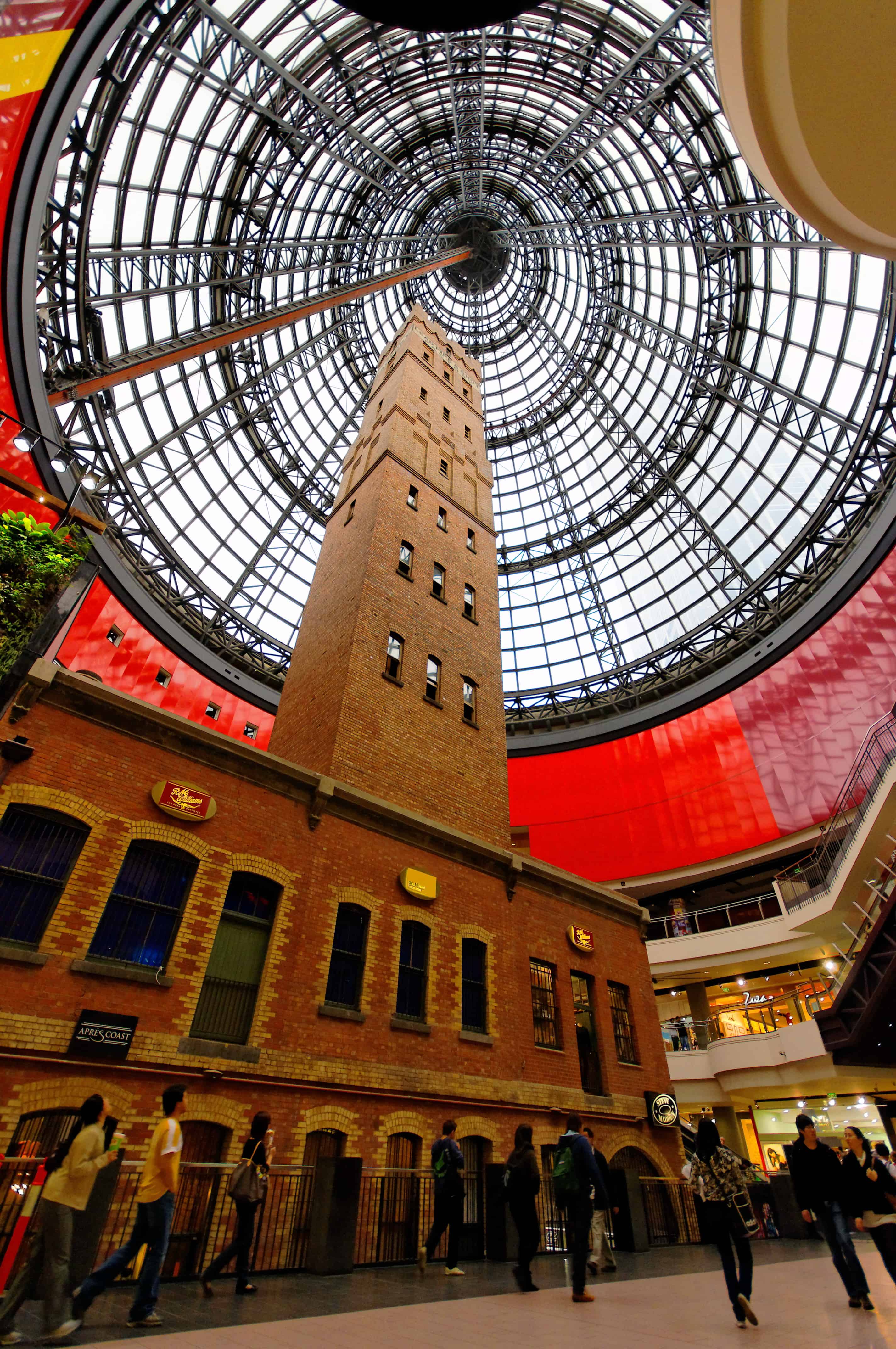 Coops Shot Tower at Melbourne Central, Victoria, Australia