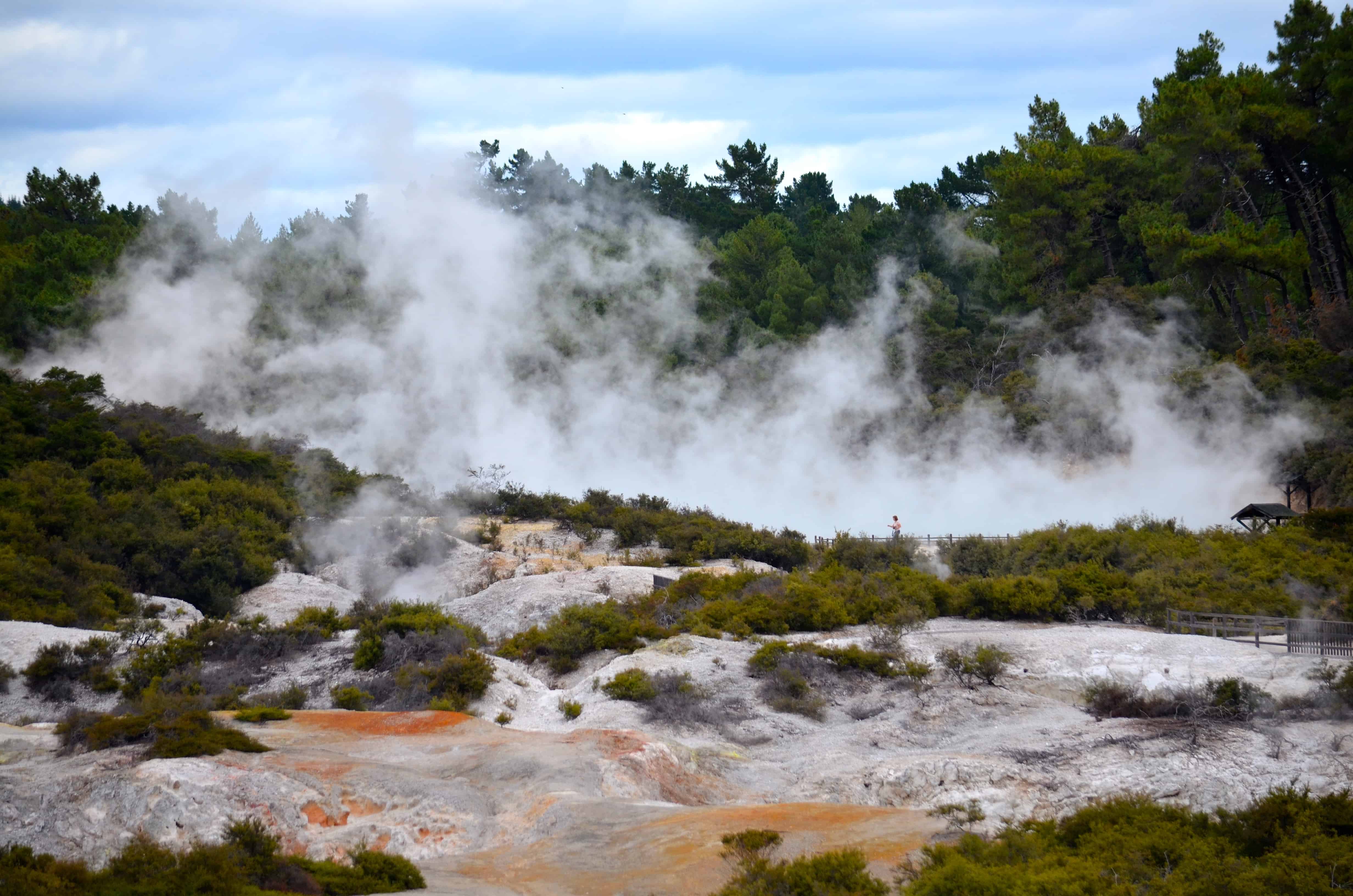 Arriving in Taupo on the central North Island of New Zealand