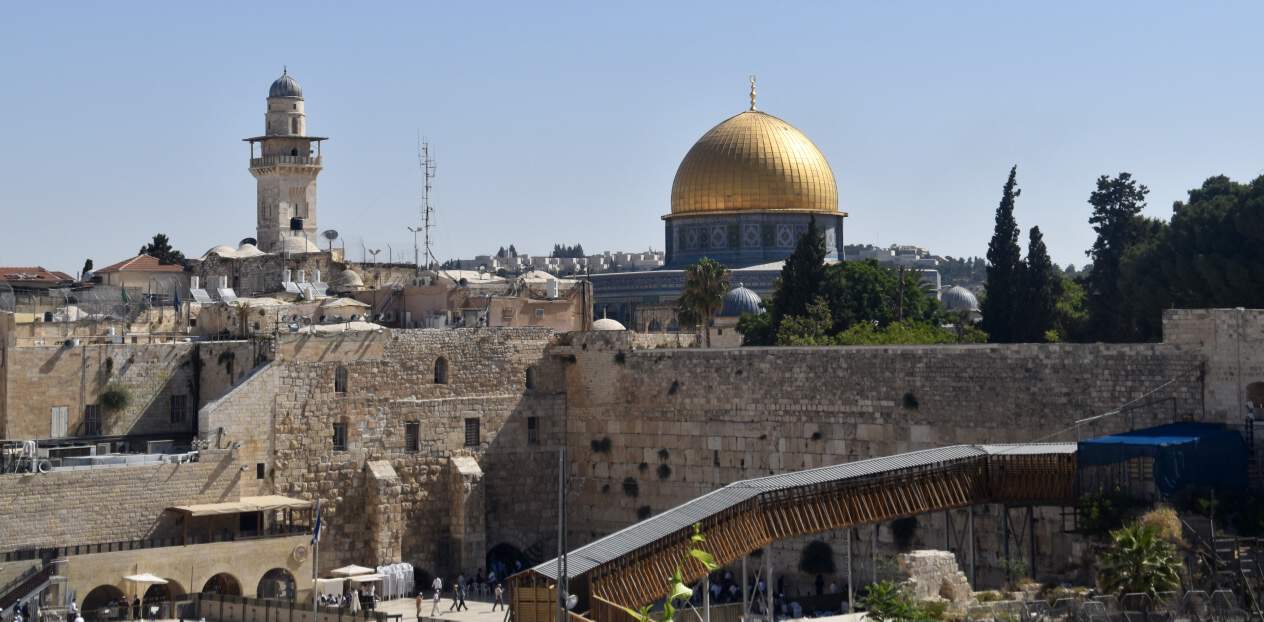 The Temple Mount and the Dome of the Rock