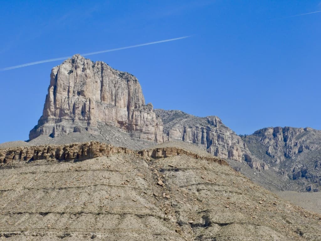 The Guadalupe Mountains in west Texas