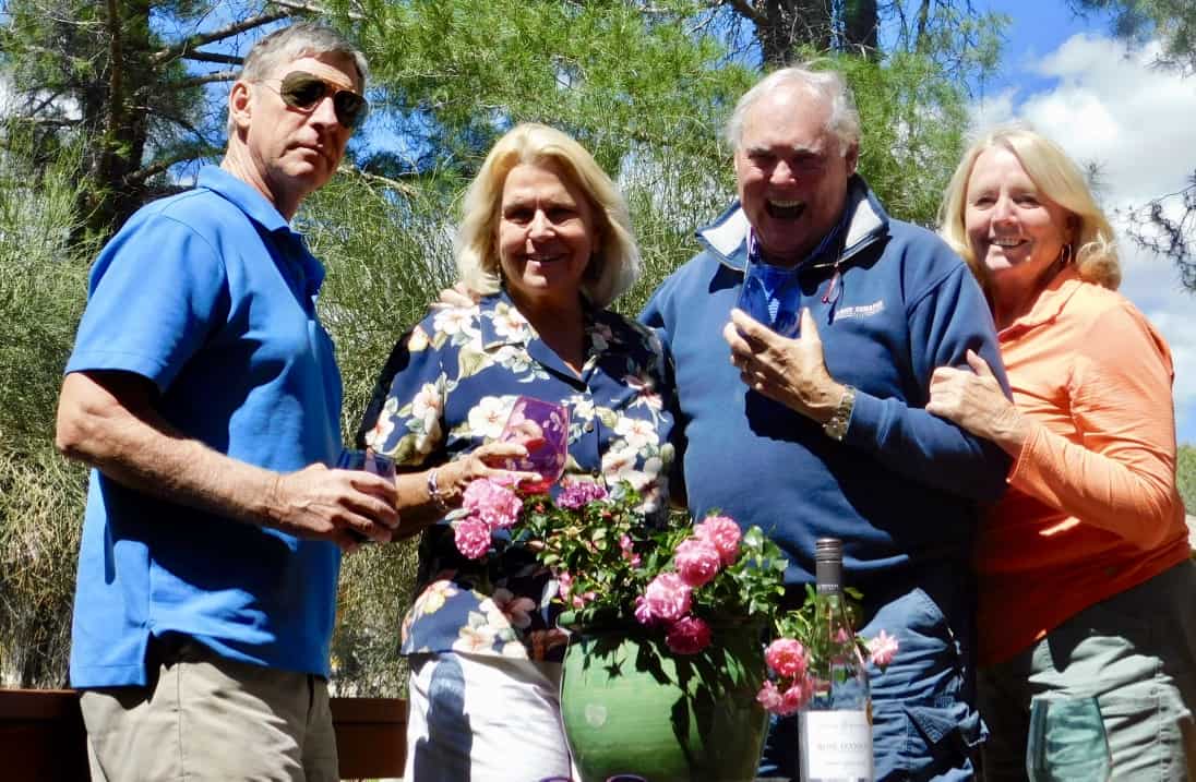 The four of us in Sedona