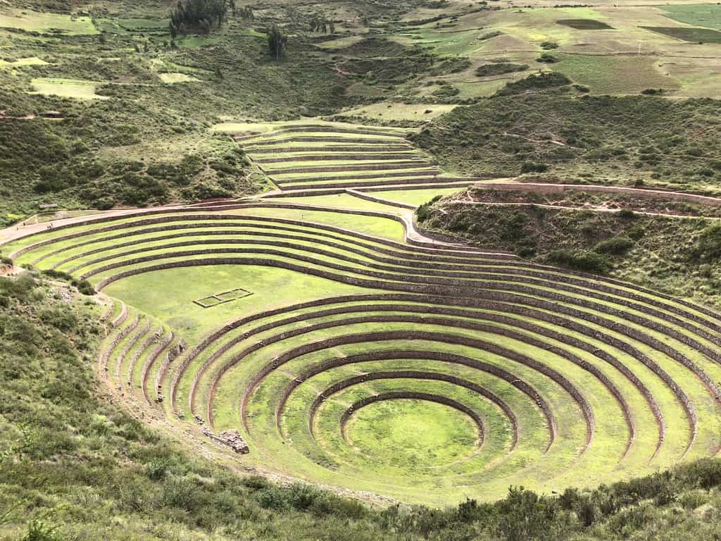 The circular terraces of Moray