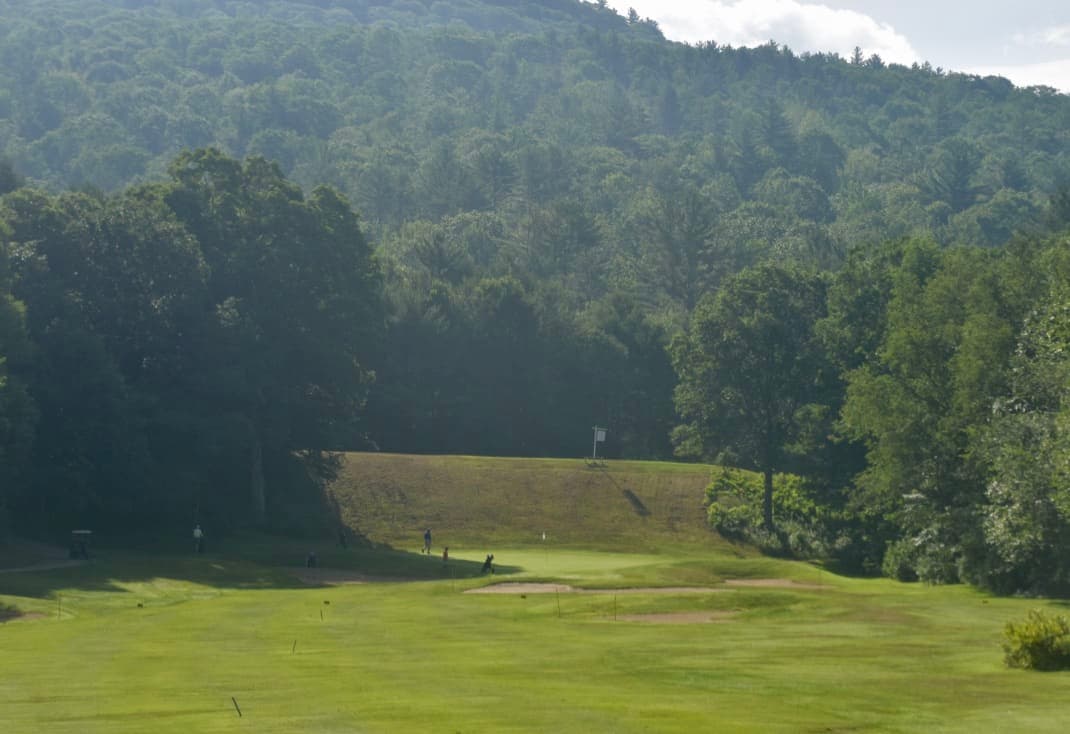 The 17th hole at the Country Club of New Hampshire
